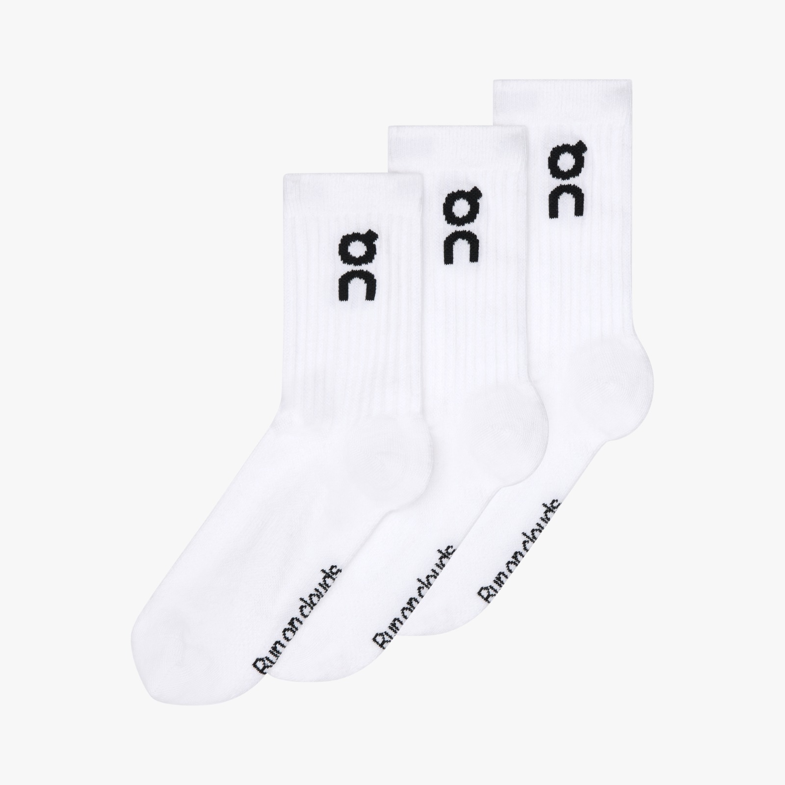 MEIA ON CANO ALTO LOGO S.HIGH BCO 41-44 (Pack com 3 pares) 